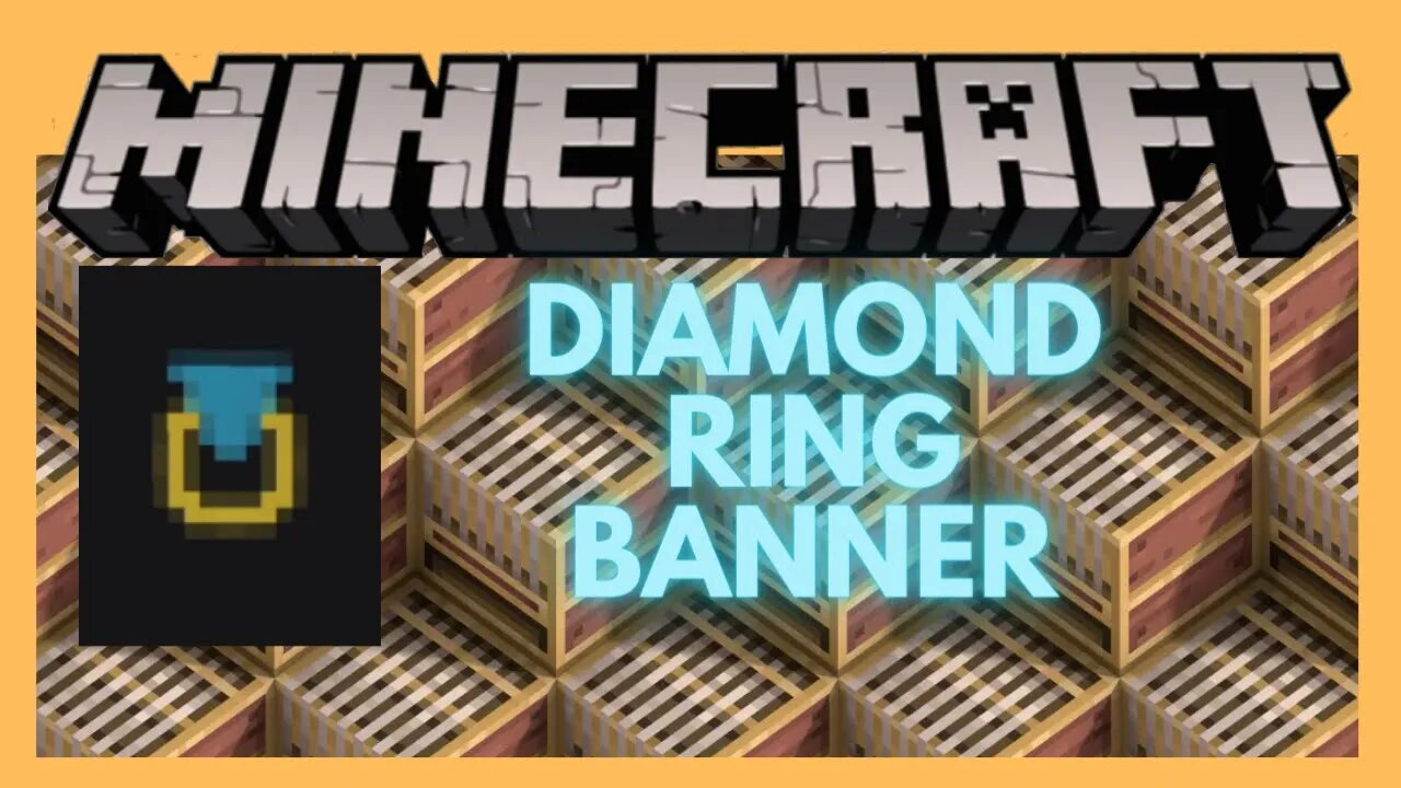 Minecraft: Diamond Ring Banner