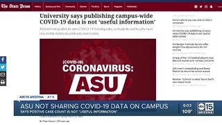 ASU not sharing COVID-19 data on campus