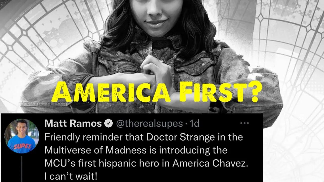 "America Chavez FIRST!" Says Overpaid MCU Shill