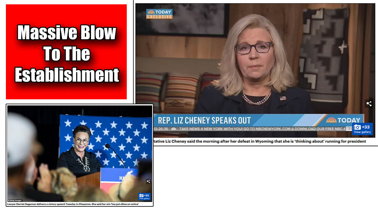 Why Did Establishment Pawn Liz Cheney Lose so MASSIVELY ?