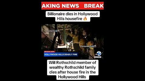 Rothschild Dies In Hollywood Hills Under Mysterious Circumstances