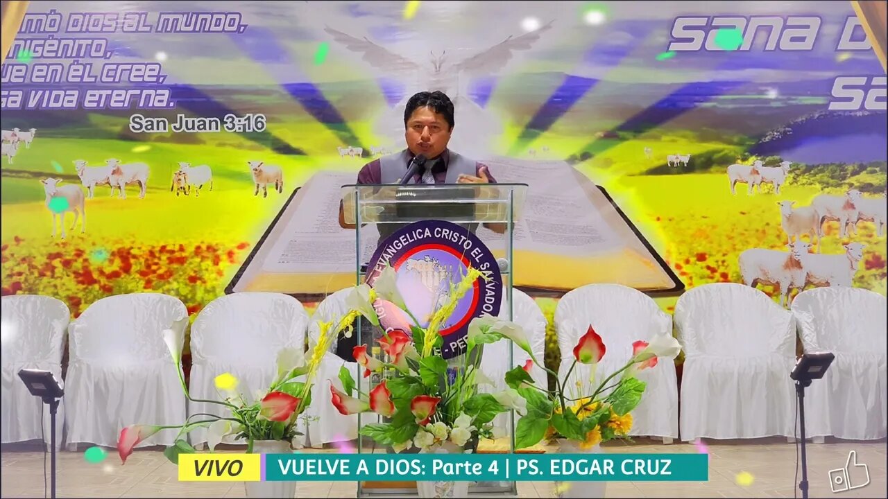 VUELVE A DIOS: Parte 4 - EVANGELISTA EDGAR CRUZ