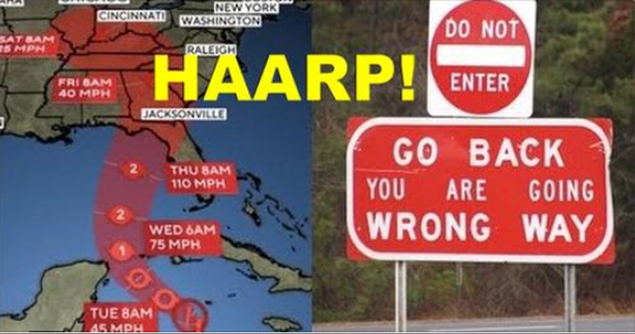 WARN!NG It's "Man-Made" "HAARP_Hurricane" 'Helene' Season Right now! - Rebel Call