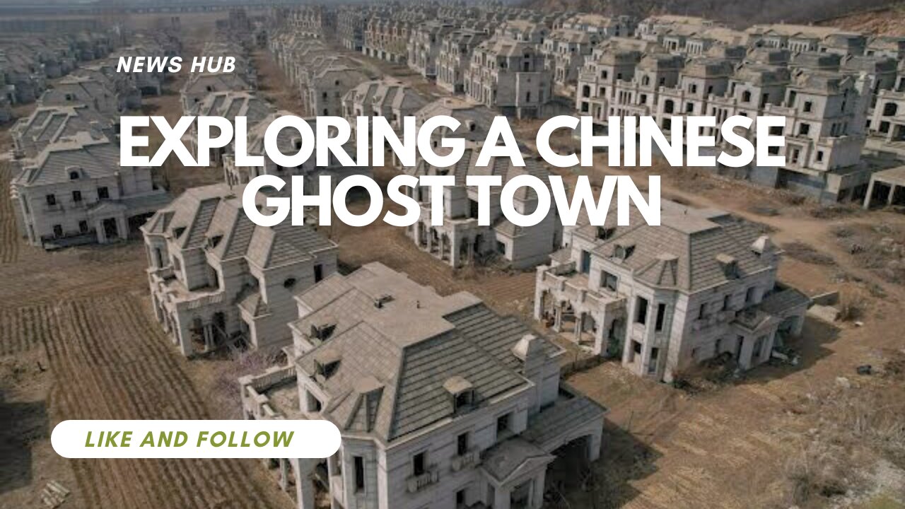 Inside A Chinese Ghost Town Of Abandoned Mansions ||News Hub