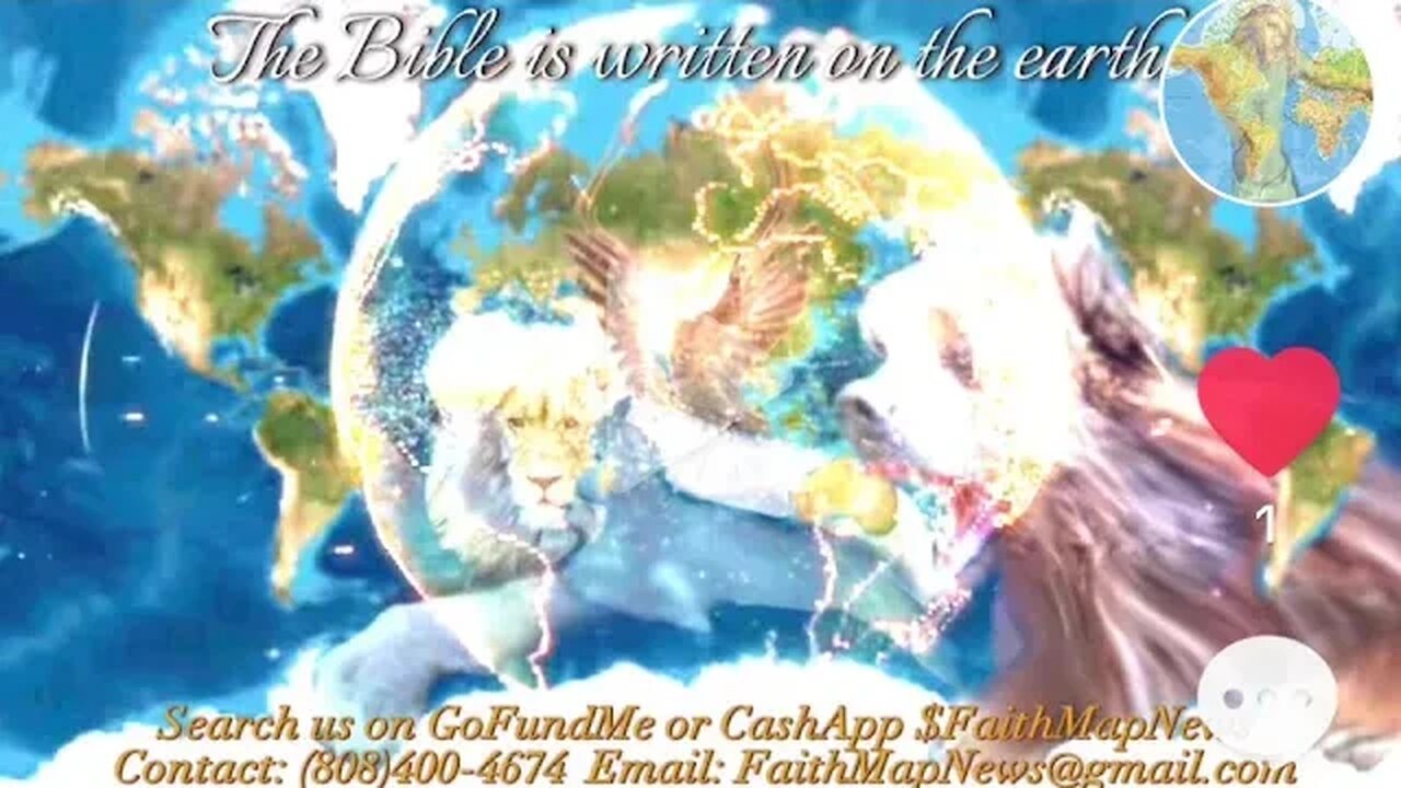 Bible written on the earth 🌍