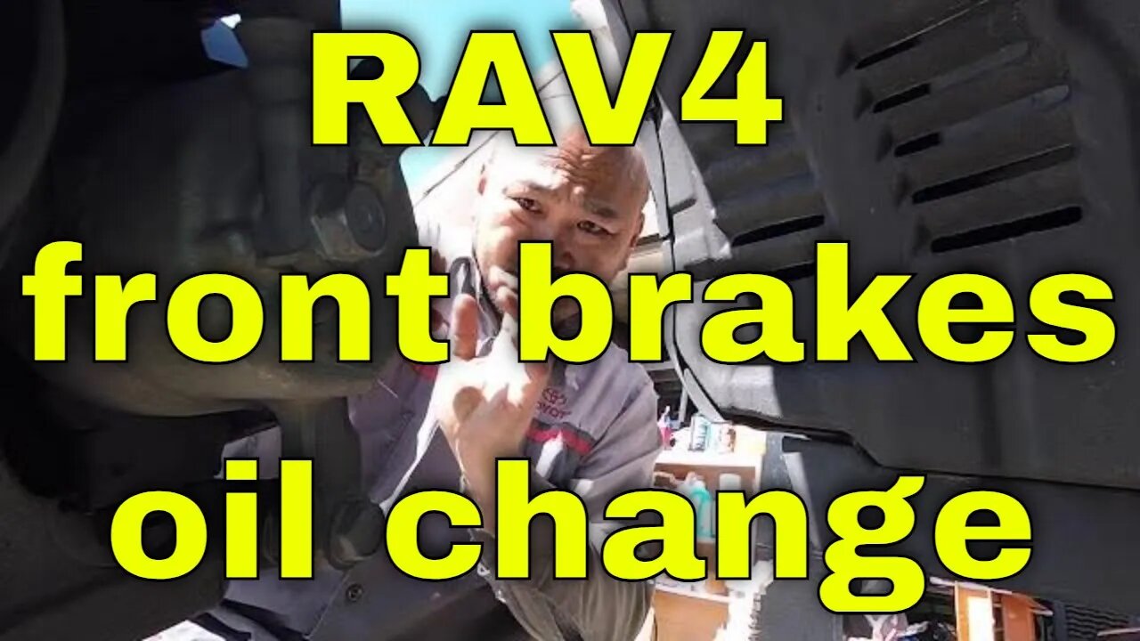 i miss you my friend. Toyota RAV4 LOF front brake replacement Reset MAINT LIGHT √ Fix it Angel