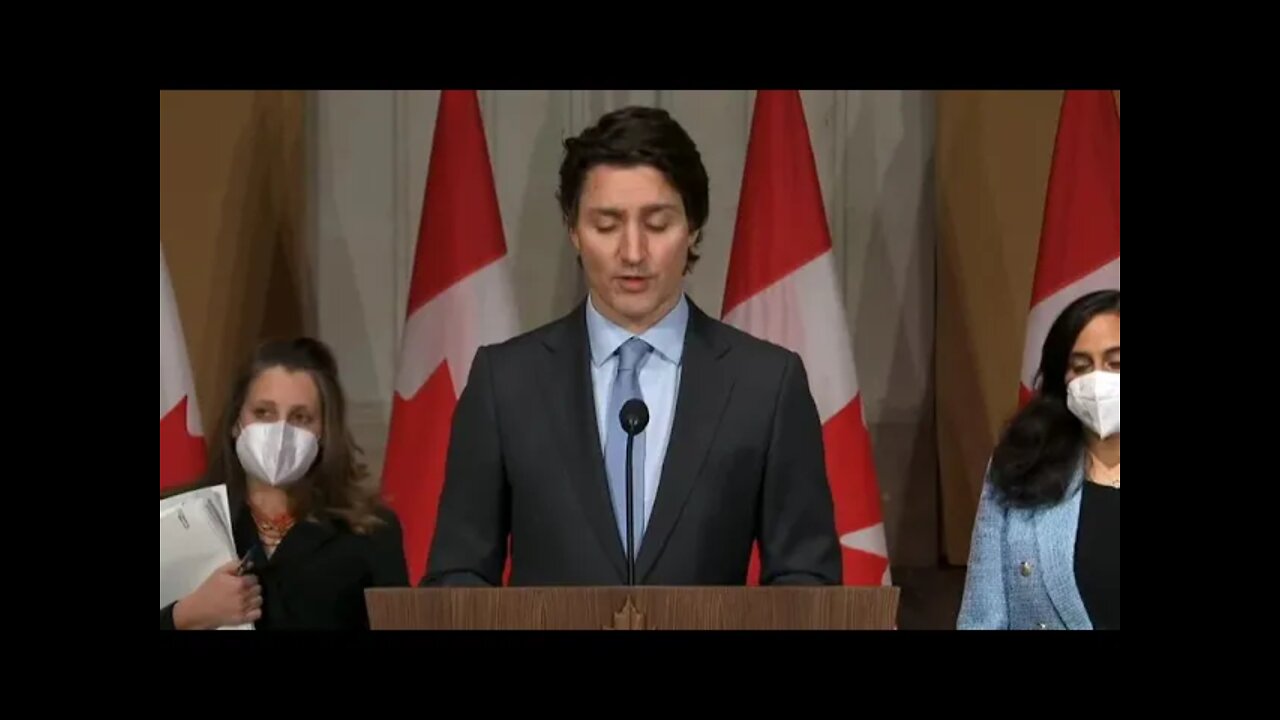 Trudeau taking a stand against Russia