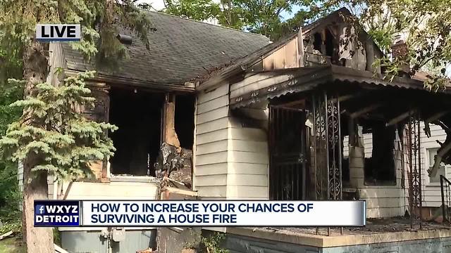 How to increase your chances of surviving a house fire