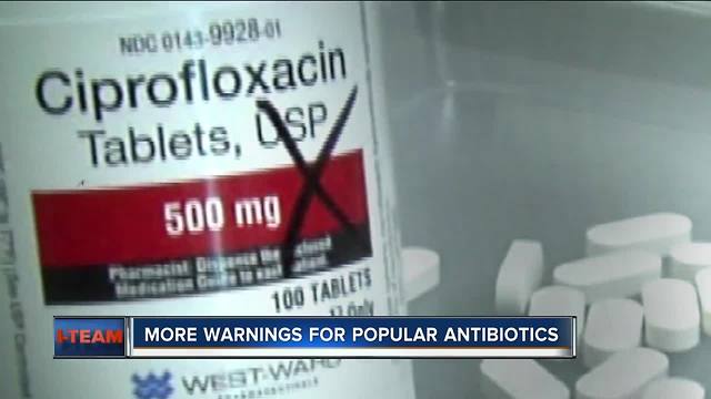 FDA adds more warnings to popular antibiotics