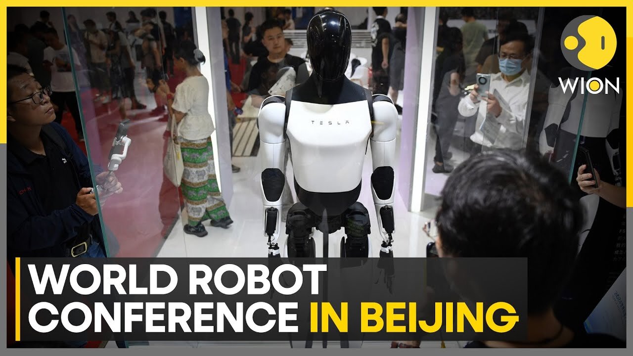 World robot conference in Beijing: 27 humanoid robots in display | WION