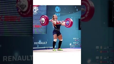 Lydia Valentin, técnica de Arremesso/Clean and Jerk. #Shorts