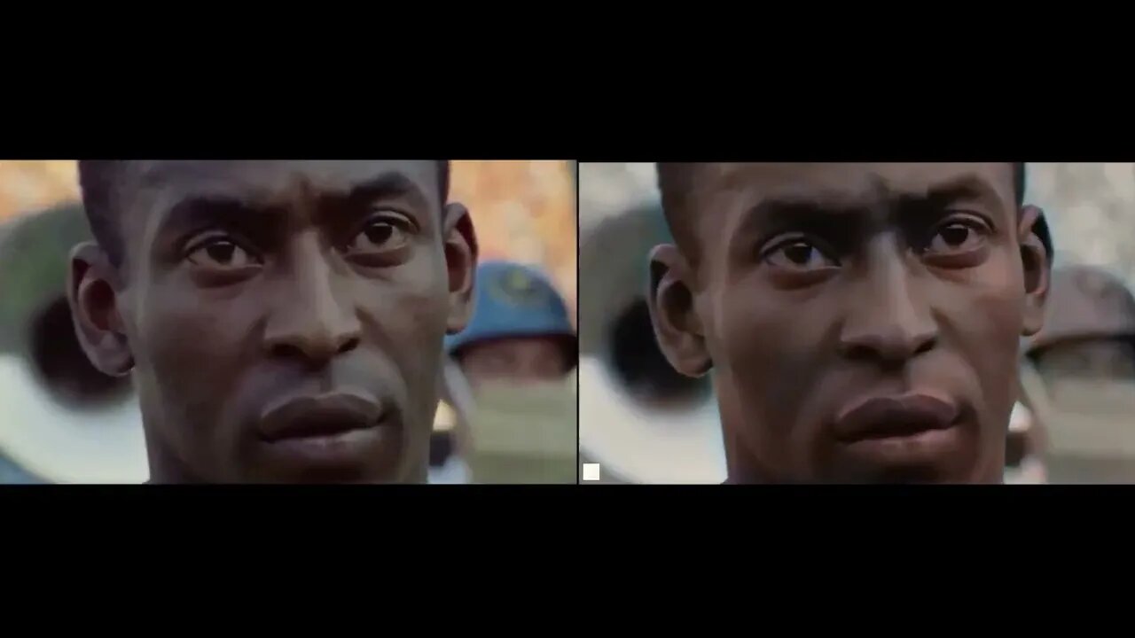 Pele B&W vs Pele Color - Awesome Comparison Improved by AI Technology