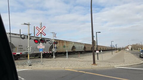 CP Potash Train at Ogden Yard