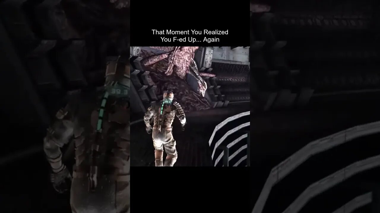 It's The Other Direction 🤣 Dead Space #gameplay #letsplay #shorts #streamer