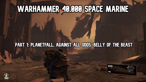 Warhammer 40,000: Space Marine Xbox 360 Gameplay Part 1 (Planetfall, Against All Odds +)