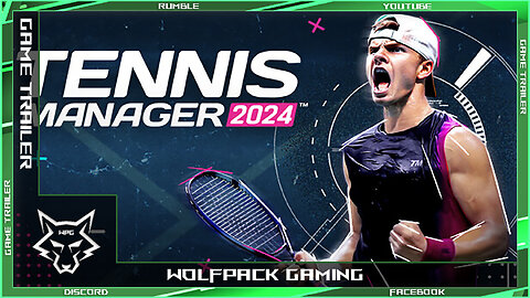 【 Tennis Manager 2024 】➞【 Official Launch Trailer 】➞【 2024 】