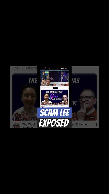SCAM LEE EXPOSED: Clarification on #ViDiLOOK Situation and Roles of Individuals by Garrett Blakeslee