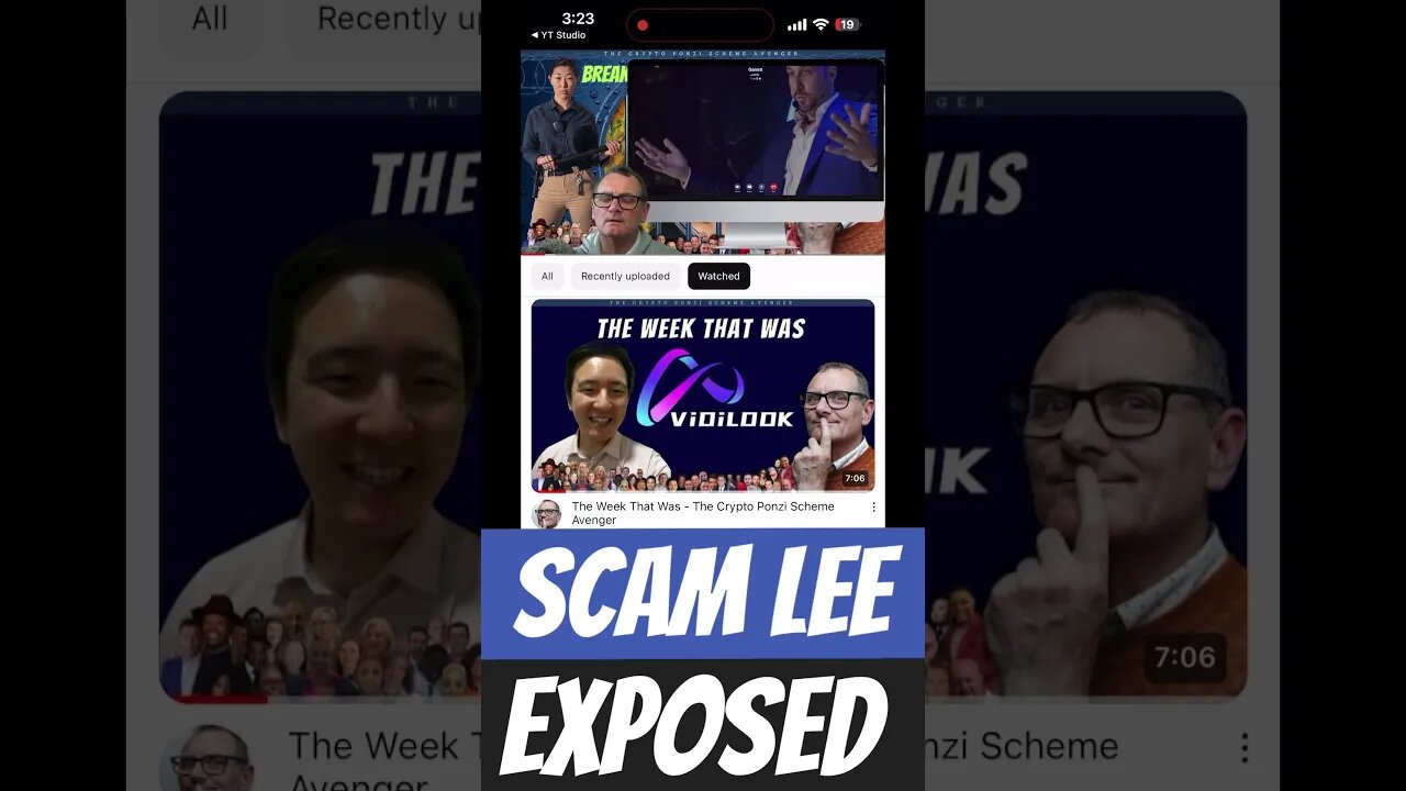 SCAM LEE EXPOSED: Clarification on #ViDiLOOK Situation and Roles of Individuals by Garrett Blakeslee