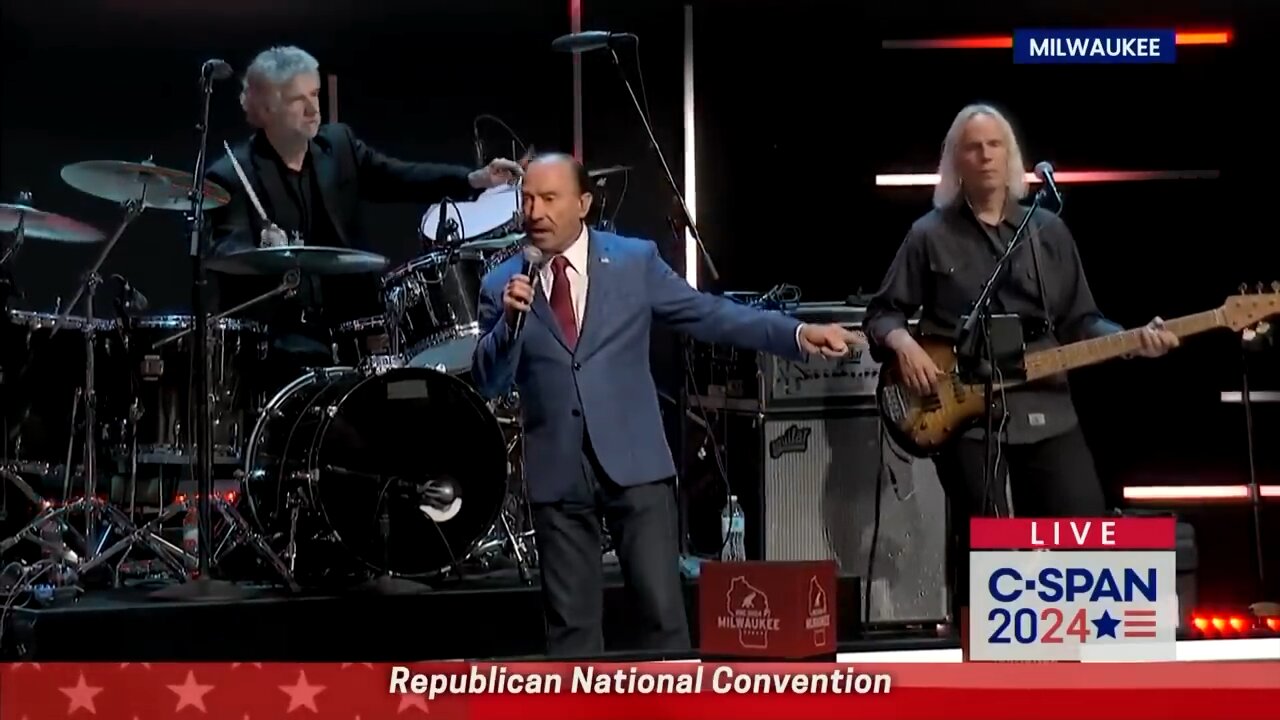 Lee Greenwood Sings “God Bless The USA” and Introduces President Donald Trump at 2024 RNC