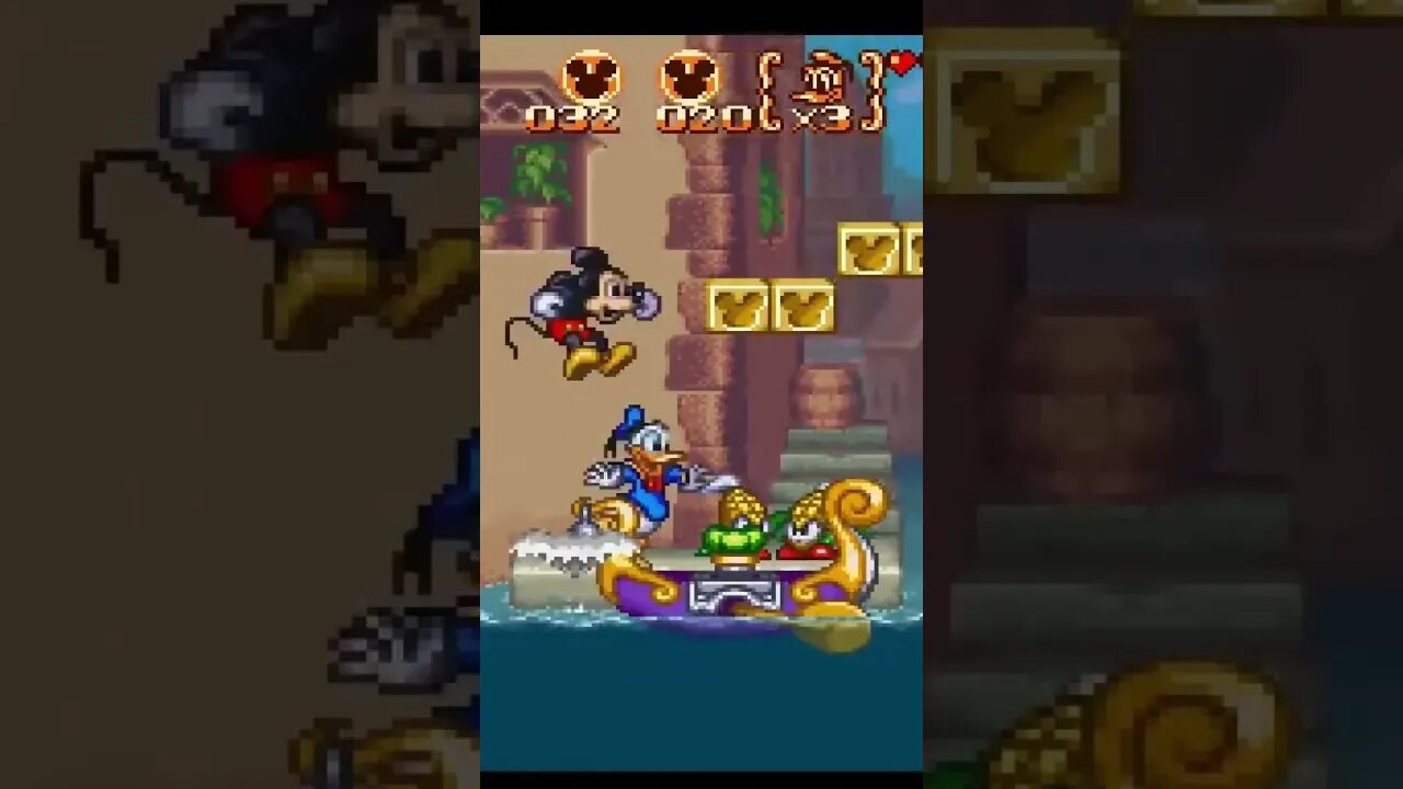 Poliwag?! - Mickey e Donald Magical Quest 3 Snes - COOP PC