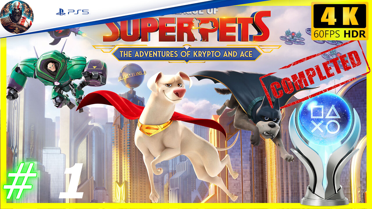 #1 - DC League of Super Pets: The Adventures of Krypto and Ace