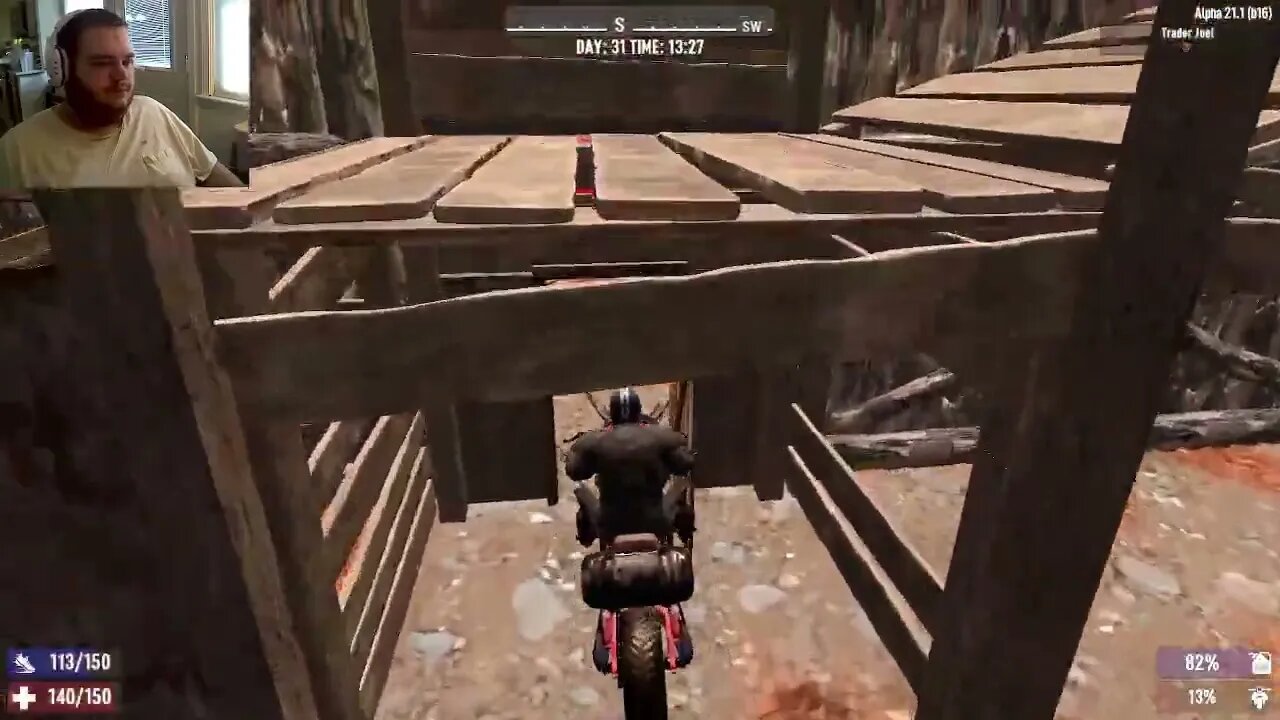 Drove Straight Into A River! | 7 Days to Die
