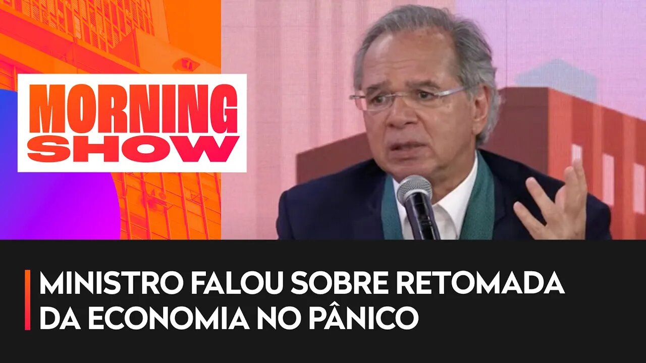 Paulo Guedes: “Esquerda promete o paraíso e entrega o inferno”