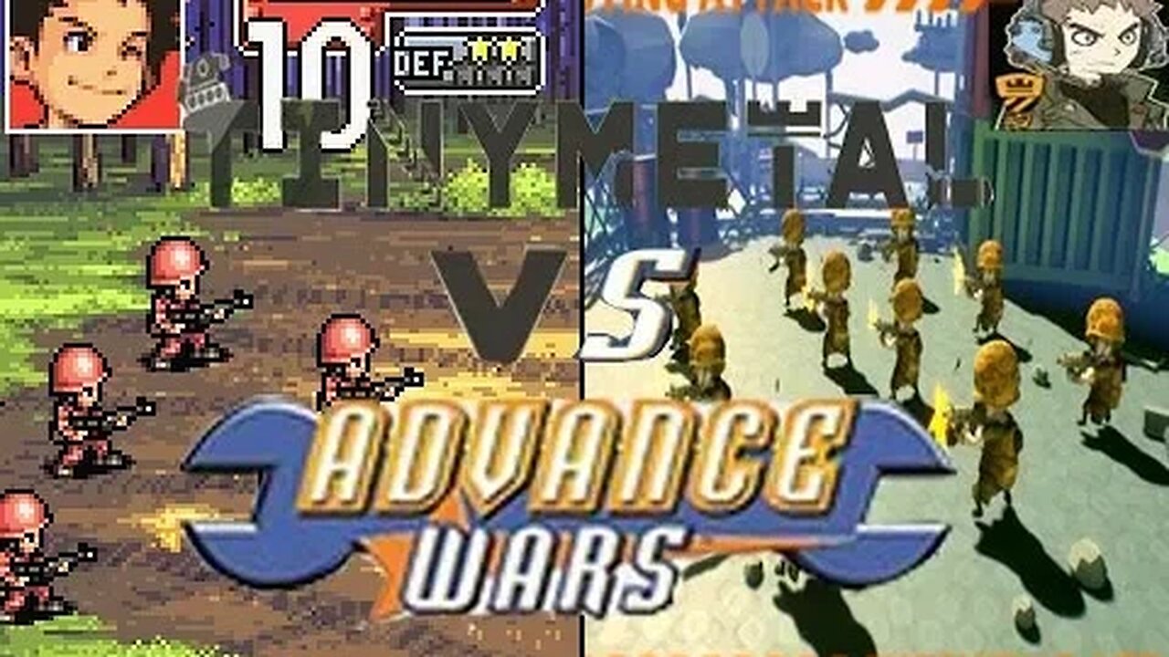 Tiny Metal VS Advanced Wars - Tiny Metal