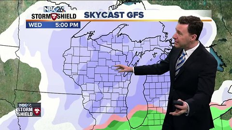 Michael Fish's NBC26 Storm Shield weather forecast