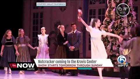 Backstage at the Nutcracker running at the Kravis Center