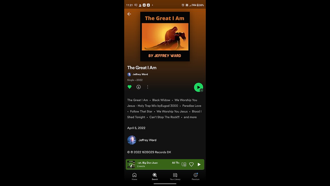 The Great I Am By Jeffrey Ward