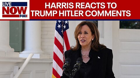 WATCH: VP Kamala Harris reacts to alleged comments on Trump | LiveNOW from FOX