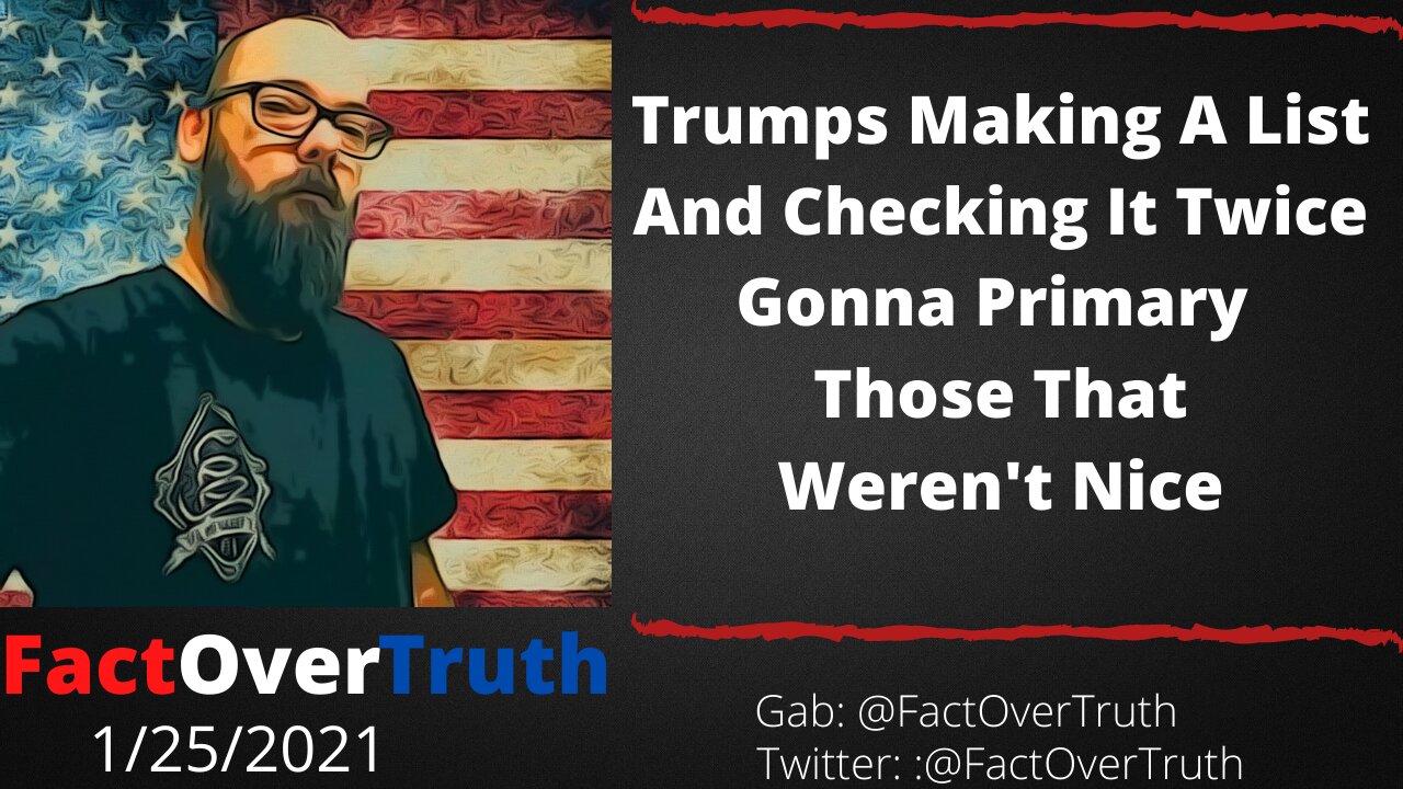 Trumps Making A List And Checking It Twice!