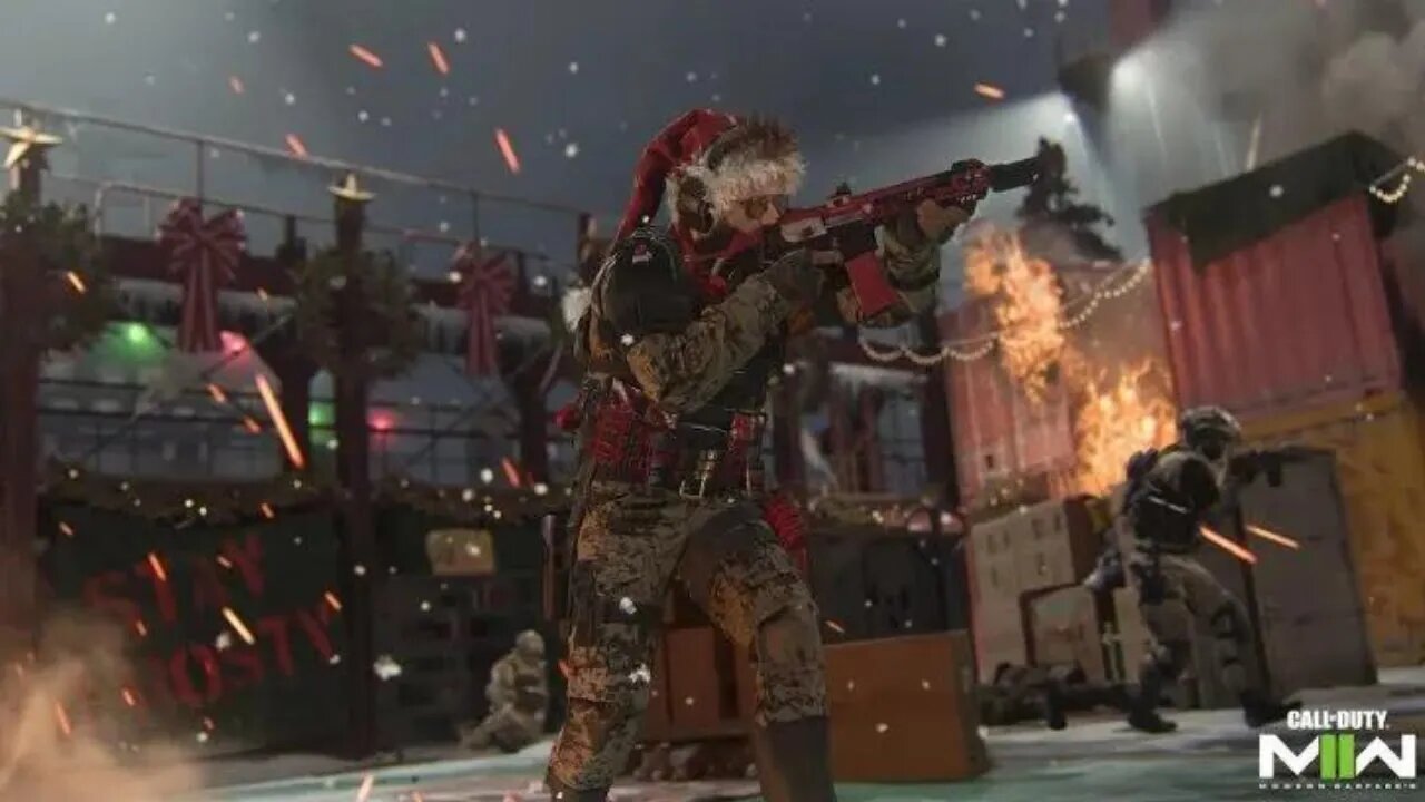 The Naughty List? Hardpoint on *Shipmas* | Shipment Christmas Map MW2 (No Commentary)