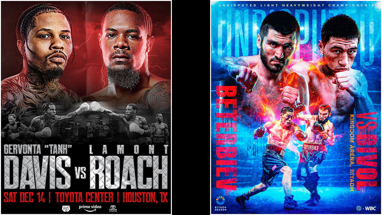 Tank vs Roach "officially" official, plus Beterbiev-Bivol fight preview!