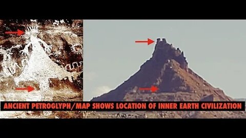 Location to Inner Earth, Ancient Map Shows Coordinates