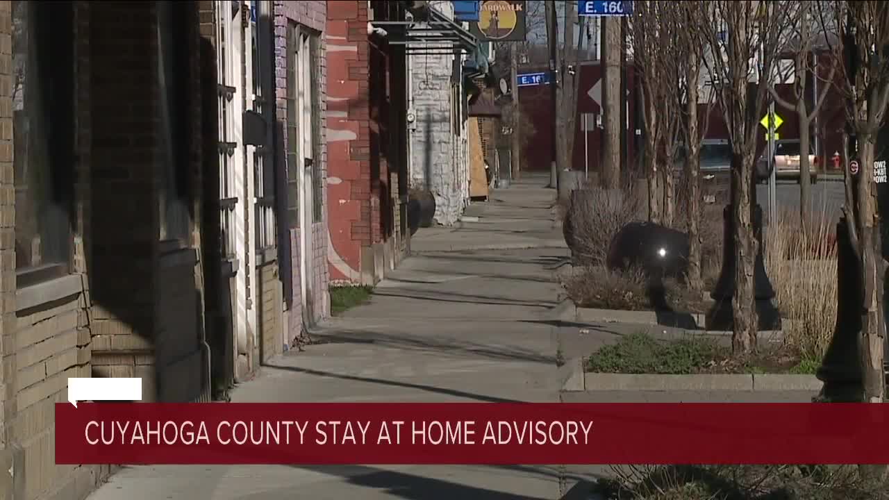 Cuyahoga County, Cleveland issue stay-at-home advisory effective Wednesday night through Dec. 17