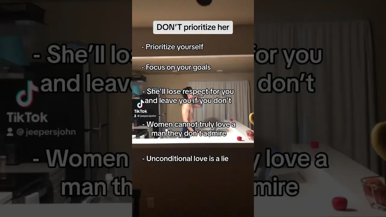 DON’T Prioritize Your GF