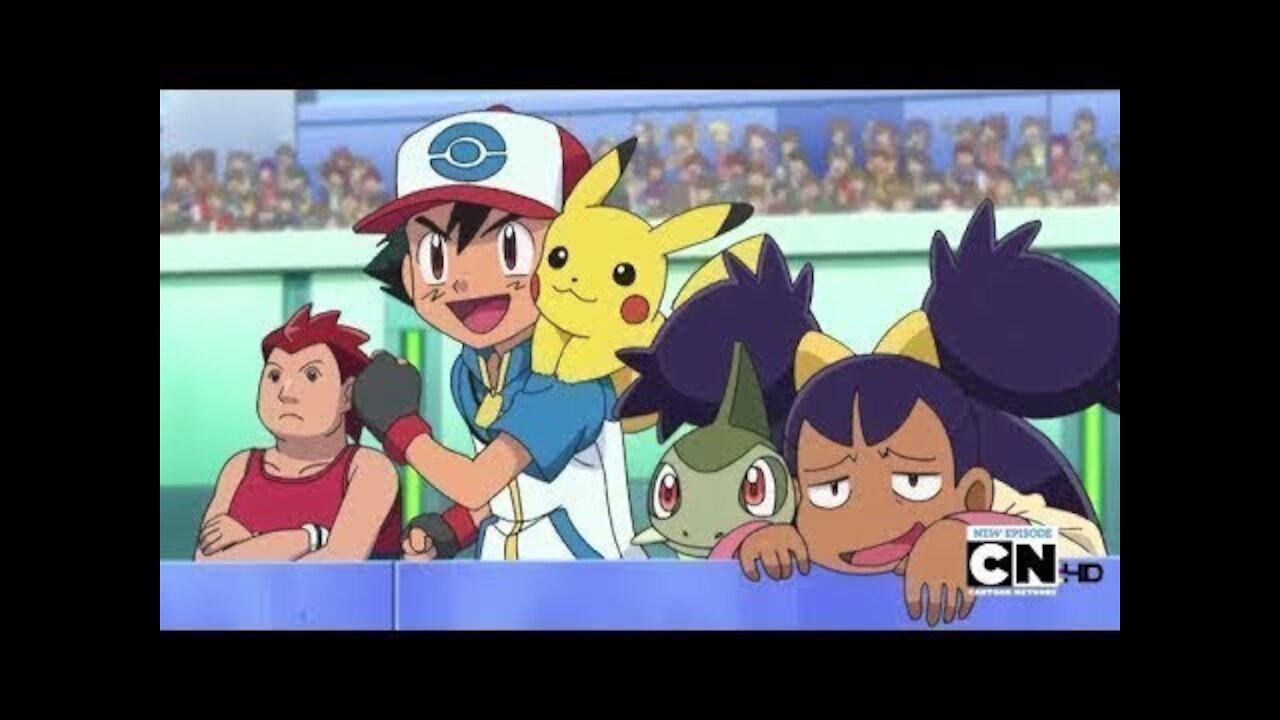 Pokemon Best Wishes Ash being only the one excited for Cilan’s evaluation time