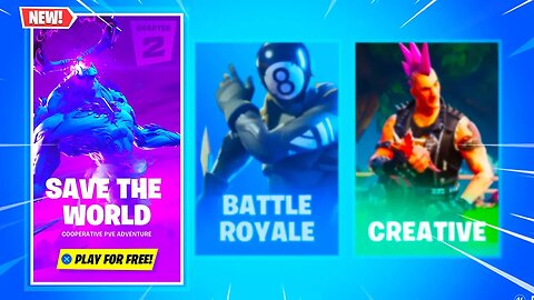 Save The World Is Now FREE In Fortnite Chapter 2!...