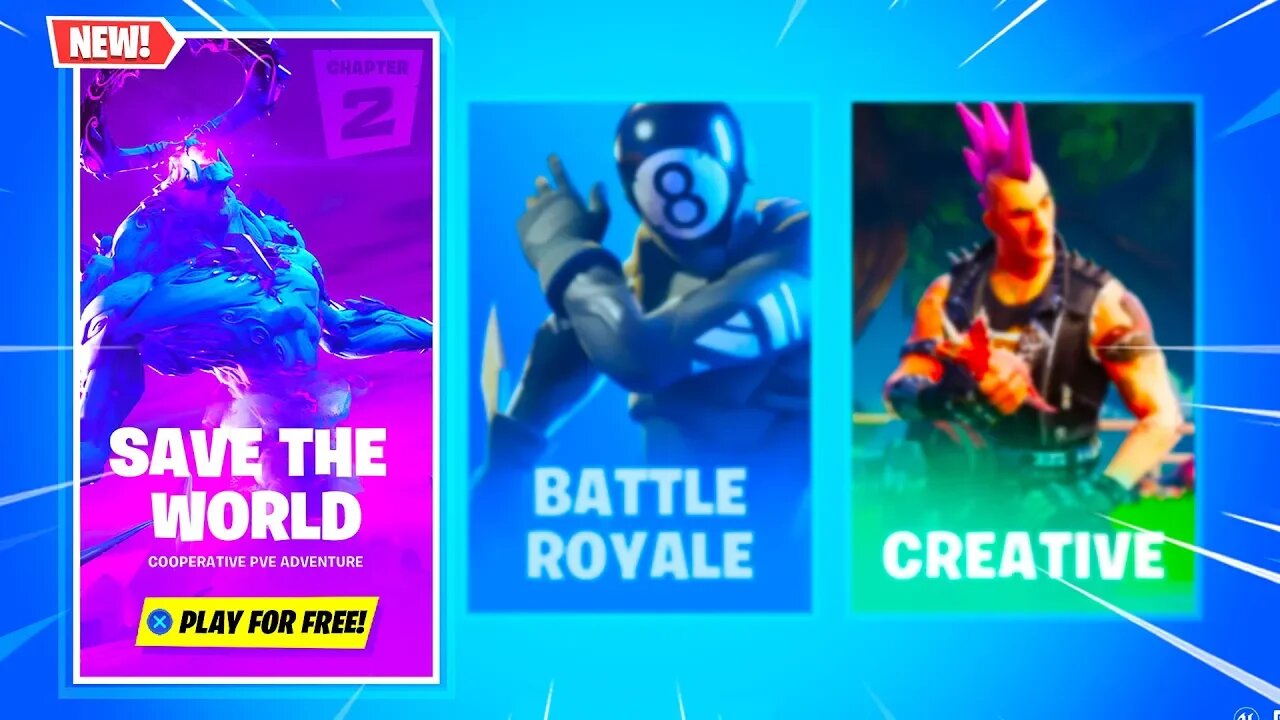Save The World Is Now FREE In Fortnite Chapter 2!...
