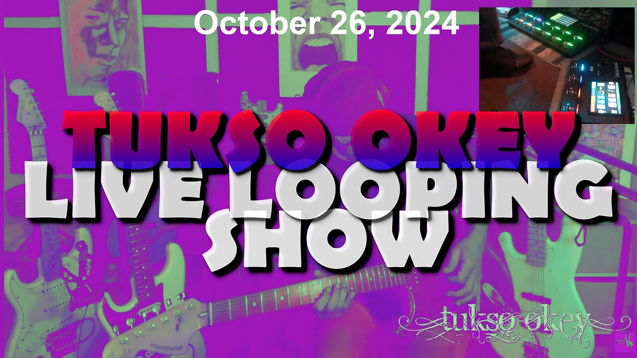 Tukso Okey Live Looping Show - Saturday, October 26, 2024