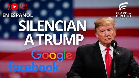 🚨 Google y Meta "silencian" a Trump 🚨
