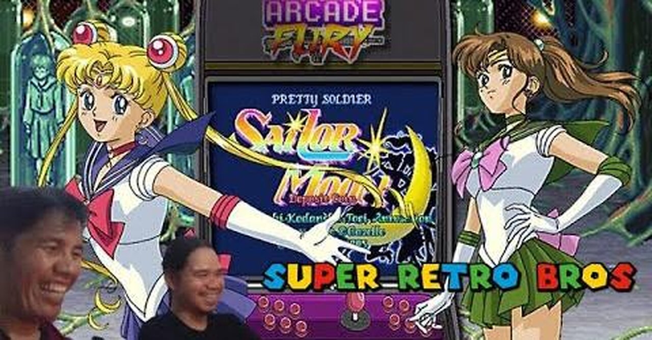 Pretty Soldier Sailormoon gameplay (ARCADE)