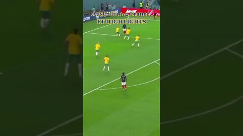 Australia vs france 1-4 worldcup 2022 highlights (kylian mbappe highlights)