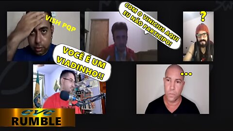 1° Debate: Davi O que é a Vida, Ralph gomes, CVC, Everardo e Aganete cuzão