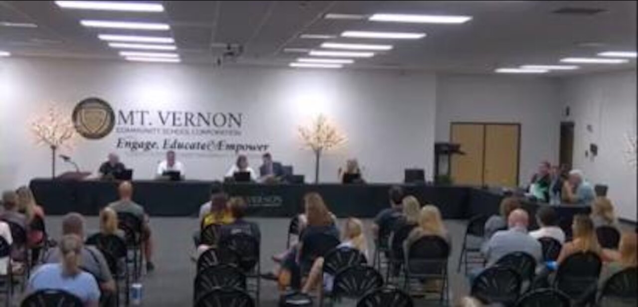 Mt. Vernon School Board Meeting - Dr. Dan Stock MD