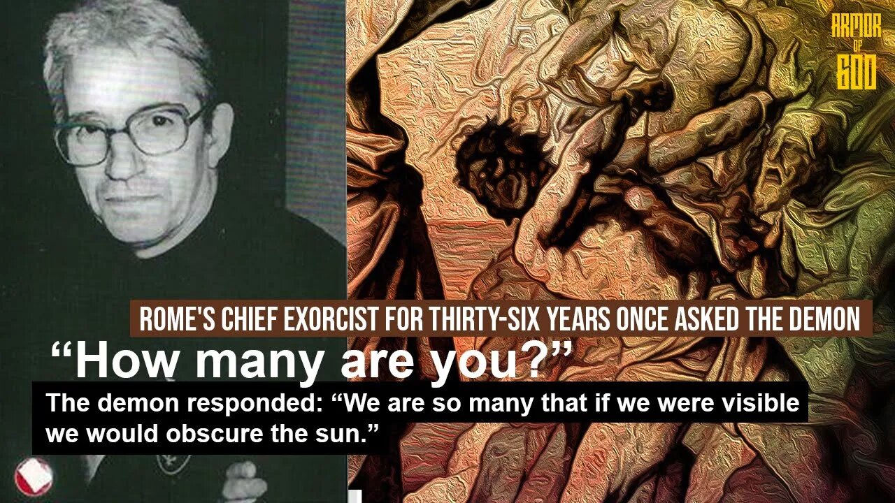 Fr. Gabriele Amorth asked the devil: “Did you create Hell?” And he replied: “We all cooperated.”