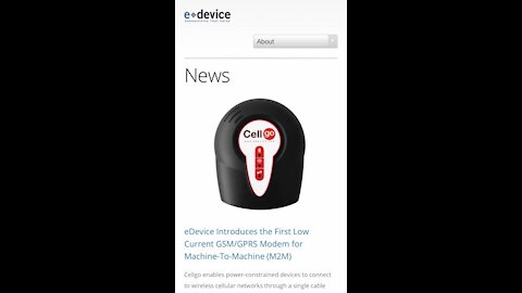 Michigan Dominion Machine connected to Germany and Taiwan, China Cellgo modem and Dominion