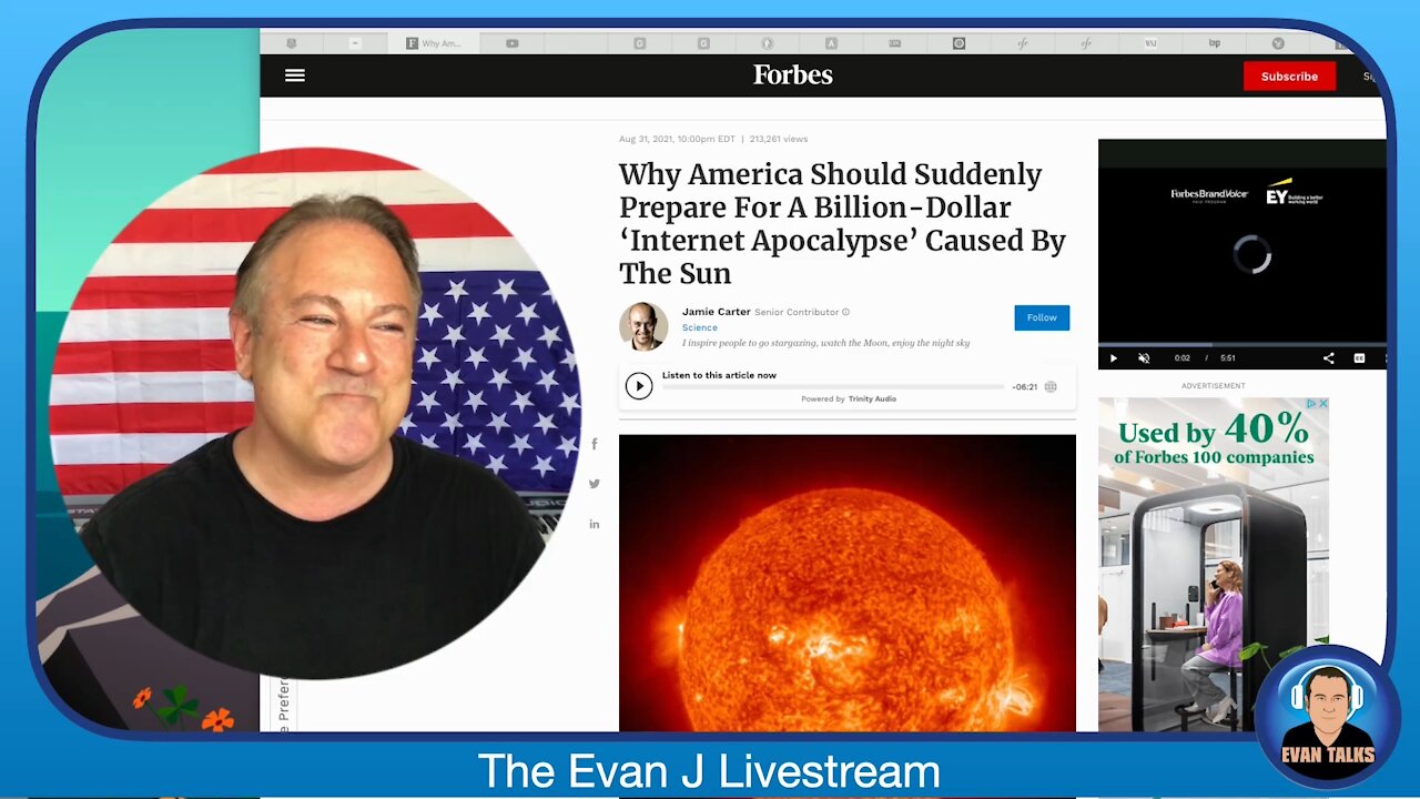 9/6/21 - Sunlight is the Best Disinfectant - USA Internet Shutdown Coming - Ep. 069